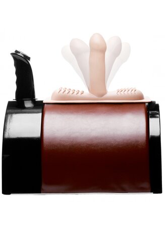Saddle Deluxe - Rijdbare Sex Machine met Dubbele Hulpstukken