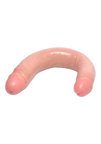 Realistic Double Dildo - 17.5 inch - Flesh