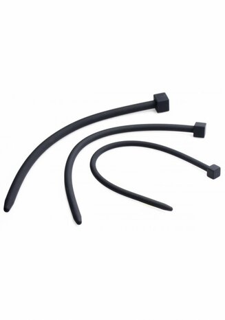 Geschroefde Luxe Siliconen Urethral Sounding