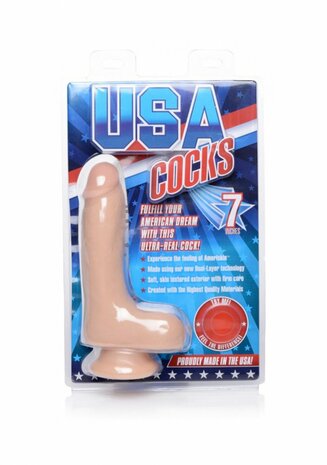 Dual Density Dildo - 18 cm