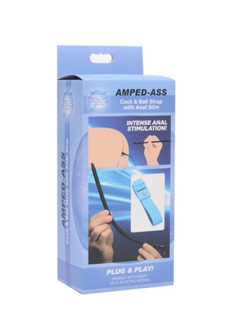 Amped Ass - Cock & Ball Strap met Anale Stimulatie