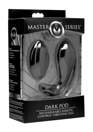 Dark Pod - Oplaadbaar Vibrerend Eitje met Afstandsbediening