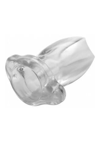 PeepHole - Doorzichtige Holle Anaal Plug - Klein