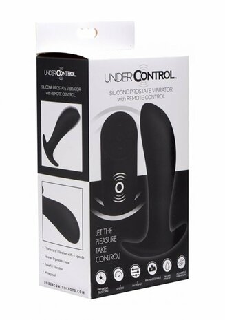 Siliconen Prostaat Vibrator met Afstandsbediening