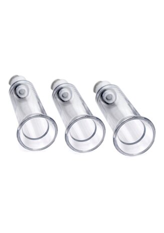 Clit and Nipple Cylinders 3-piece set