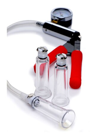 Clit and Nipple Cylinders 3-piece set
