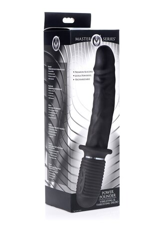 Power Pounder - Vibrerende en Stotende Siliconen Dildo