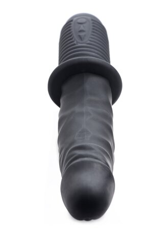 Power Pounder - Vibrerende en Stotende Siliconen Dildo