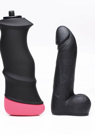 Mega Pounder Hand-Held Thrusting Dildo