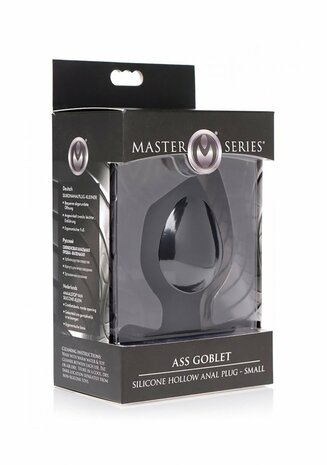 Ass Goblet - Siliconen Holle Butt Plug - Klein
