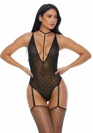 Sweet Dot - Teddy met Kousenband L
