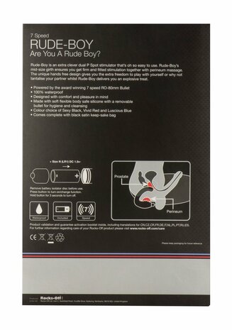 Rude Boy - Dual P-Spot Stimulator
