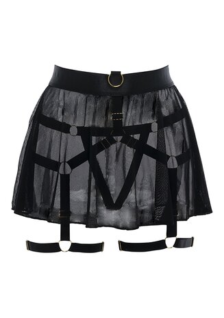 Harness and Skirt Some Like it Hot OS - Black OS