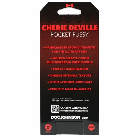 Cherie DeVille - ULTRASKYN Pocket Pussy Masturbator
