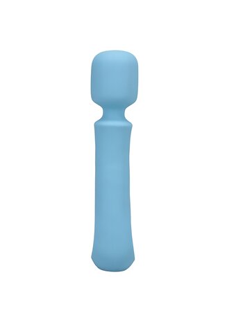 Euphoria - Rechargeable Silicone Wand Vibe - Blue