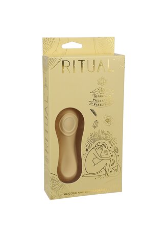 Sol - Rechargeable Silicone Pulsating Vibe - Yellow