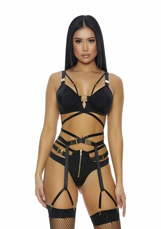Buckle Up - Lingerie Set Large