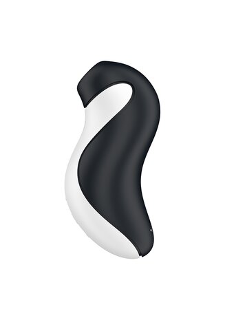 Orca Double Air Pulse Vibrator - Black/White