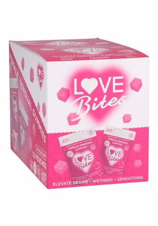 Female Sensual Gummies - 12 pack - 2 pcs per pack - 9 gram
