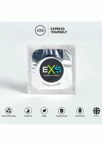 EXS Snug Fit Retail Pack - 48 pcs