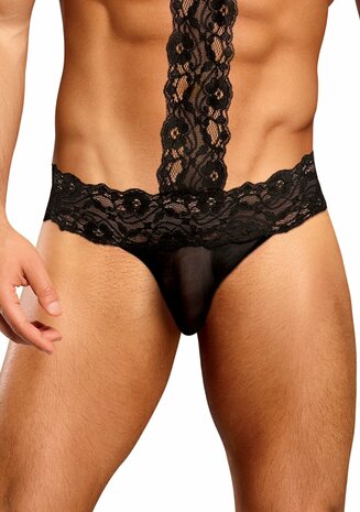 String met Choker S/M