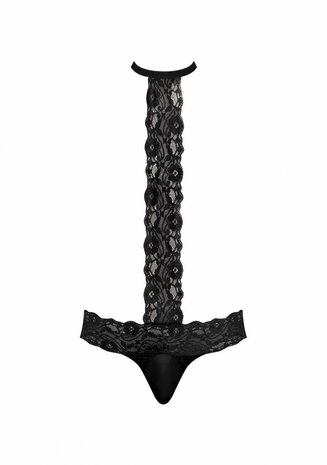 String met Choker S/M