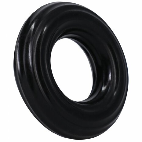 Ribbed Donut - Black