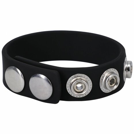 The Silicone 5 Snap - Black