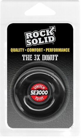 The 3X Donut - Black