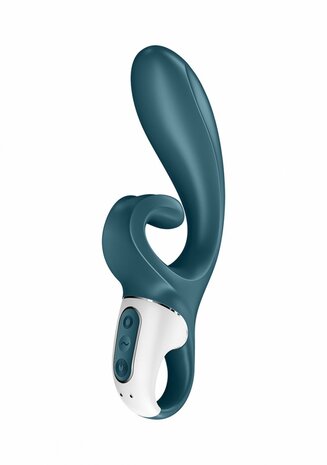 Hug Me - Rabbit Vibrator met Tong Tip voor Clitoris Stimulatie