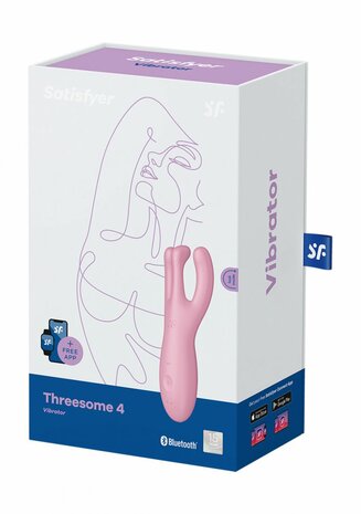 Threesome 4+ - Opleg Vibrator met App