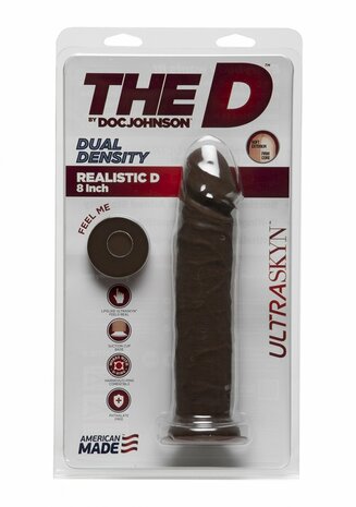 Realistic D - Realistische ULTRASKYN Dildo - 20 cm