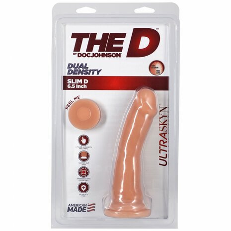 Slim D - Realistische ULTRASKYN Dildo met Ballen - 15 cm