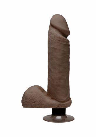 Perfect D - Vibrerende Realistische ULTRASKYN Dildo met Ballen - 20 cm