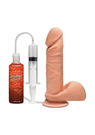 Perfect D Squirting + Balls ULTRASKYN - 7" / 18 cm - Vanilla