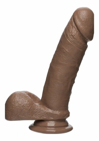 Perfect D - Realistische FIRMSKYN Dildo met Ballen - 18 cm