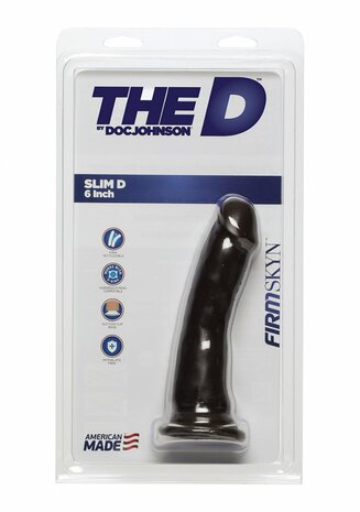 Slim D - Realistische FIRMSKYN Dildo - 17 cm