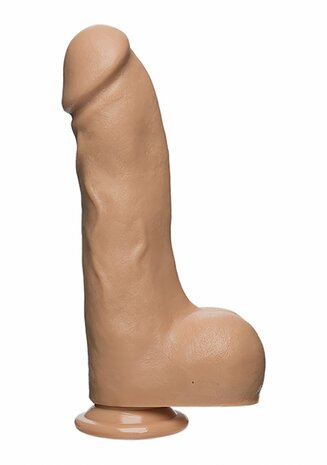 Master D - Realistische FIRMSKYN Dildo met Ballen - 25 cm