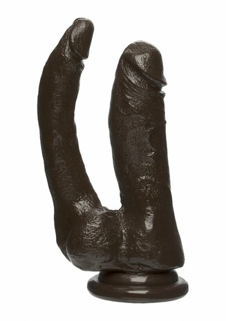 Double Dippin' D - Dubbele Realistische FIRMSKYN Dildo