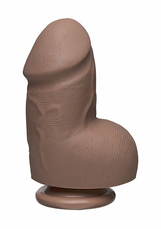 Fat D - Realistische FIRMSKYN Dildo met Ballen - 15 cm