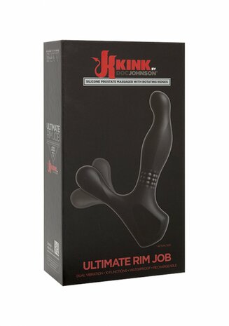 Siliconen Prostaat Massager met Roterende Randen