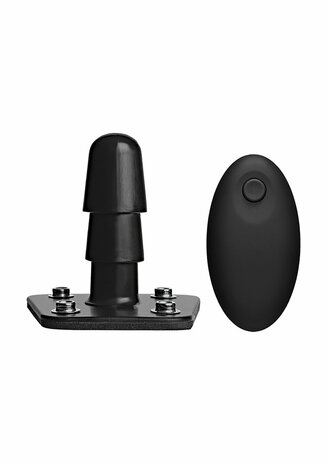 Supreme Harnas met Vibrerende Plug en Afstandsbediening