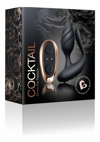 Cocktail Dual Motored - Butt Plug en Vibrator