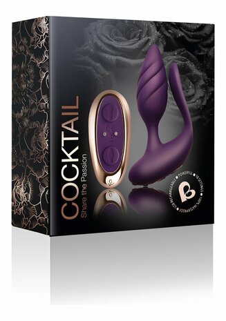 Cocktail Dual Motored - Putt Plug en Vibrator