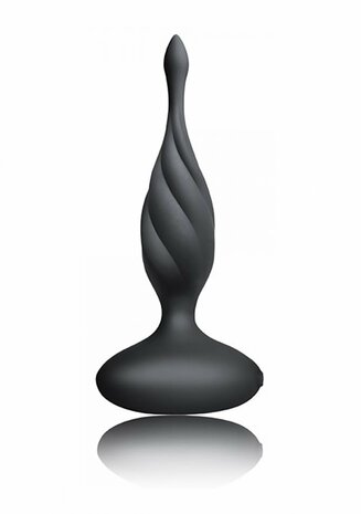 Petite Sensations Discover - Vibrerende Butt Plug met Lange Tip en Structuur