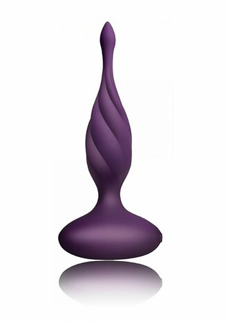 Petite Sensations Discover - Vibrerende Butt Plug met Lange Tip en Structuur