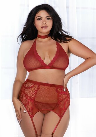 Visnet & Kant 4-Delige Set - Plus Size Queen Size