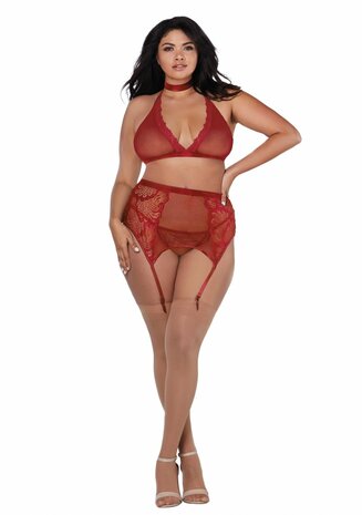 Visnet & Kant 4-Delige Set - Plus Size Queen Size