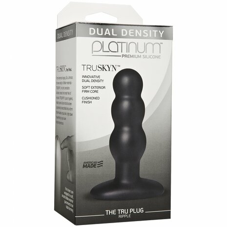 The Tru Plug - Geribbelde Butt Plug