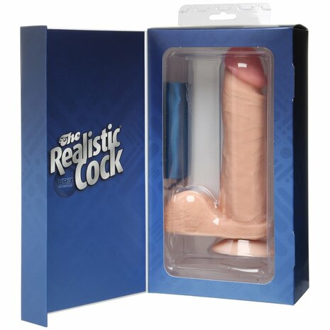 Dildo met Vac-U-Lock Zuignap - 20 cm